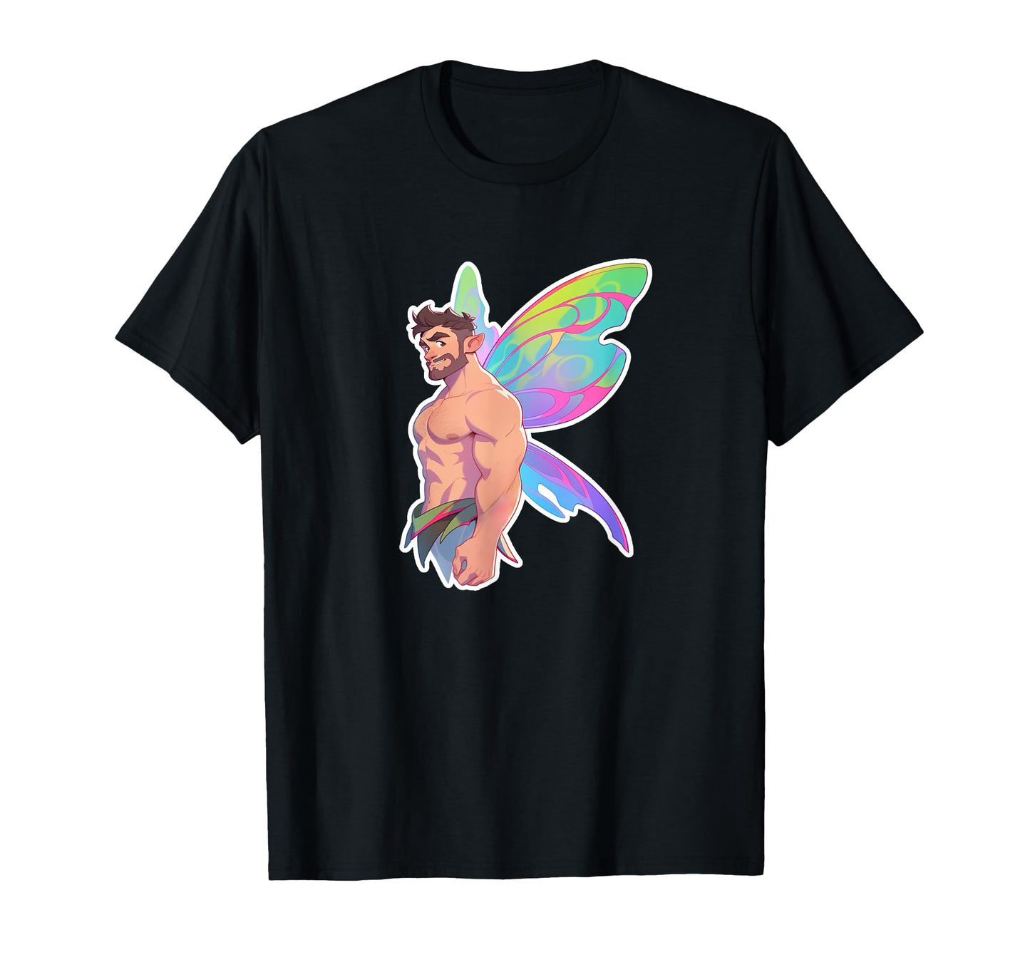Rainbow Fairy, Pride Fae Core Design T-Shirt