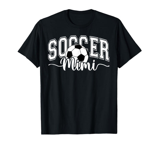 Soccer Mimi Vintage Soccer Women Mom Mama Mother's Day T-Shirt