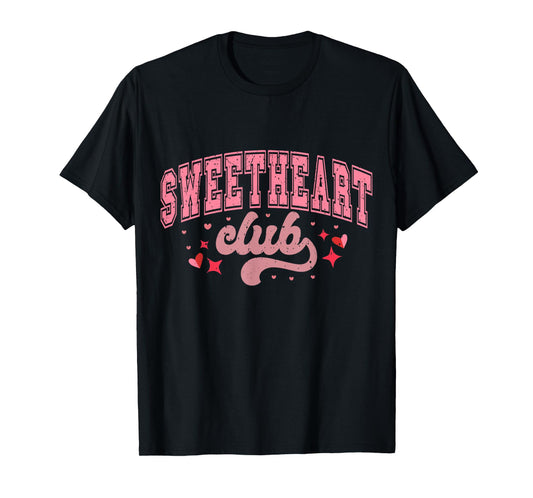 Sweetheart Club Retro Valentine's Day Aesthetic Tee T-Shirt