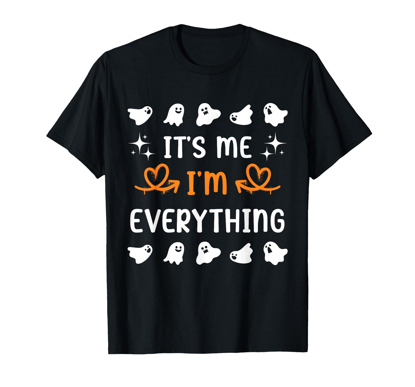 Halloween Matching Couples Spooky Pumpkin Cute Heart Couples T-Shirt