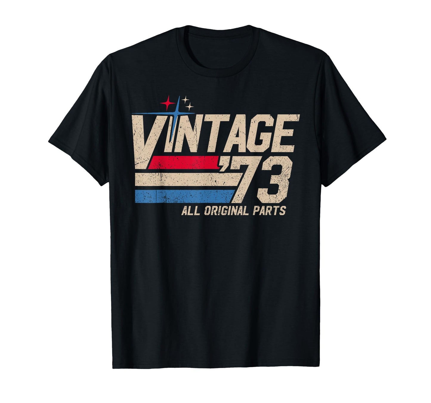 Vintage '73 Retro 52nd Birthday for Men Dad USA Since 1973 T-Shirt