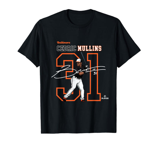 Cedric Mullins | Baltimore Baseball Players | MLBCMS3004 T-Shirt