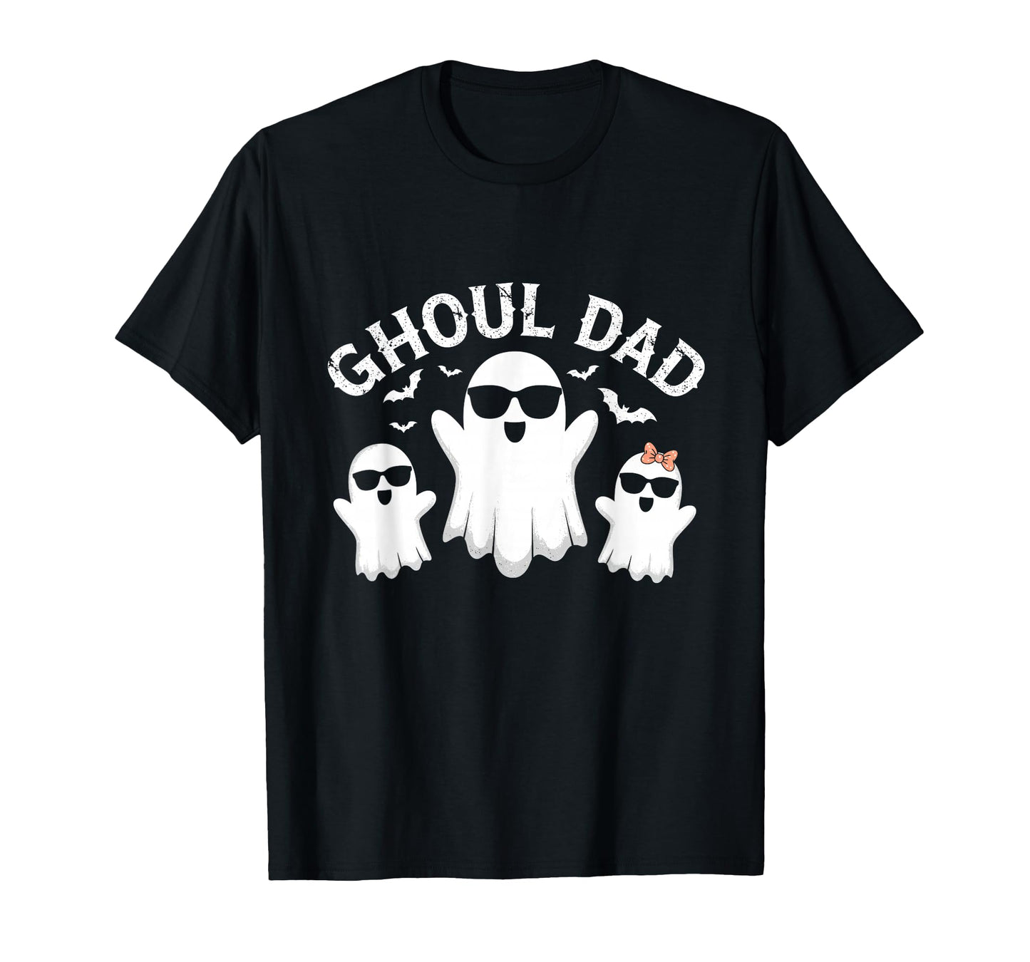 Ghoul Dad Vintage Daddy Ghost Funny Halloween T-Shirt