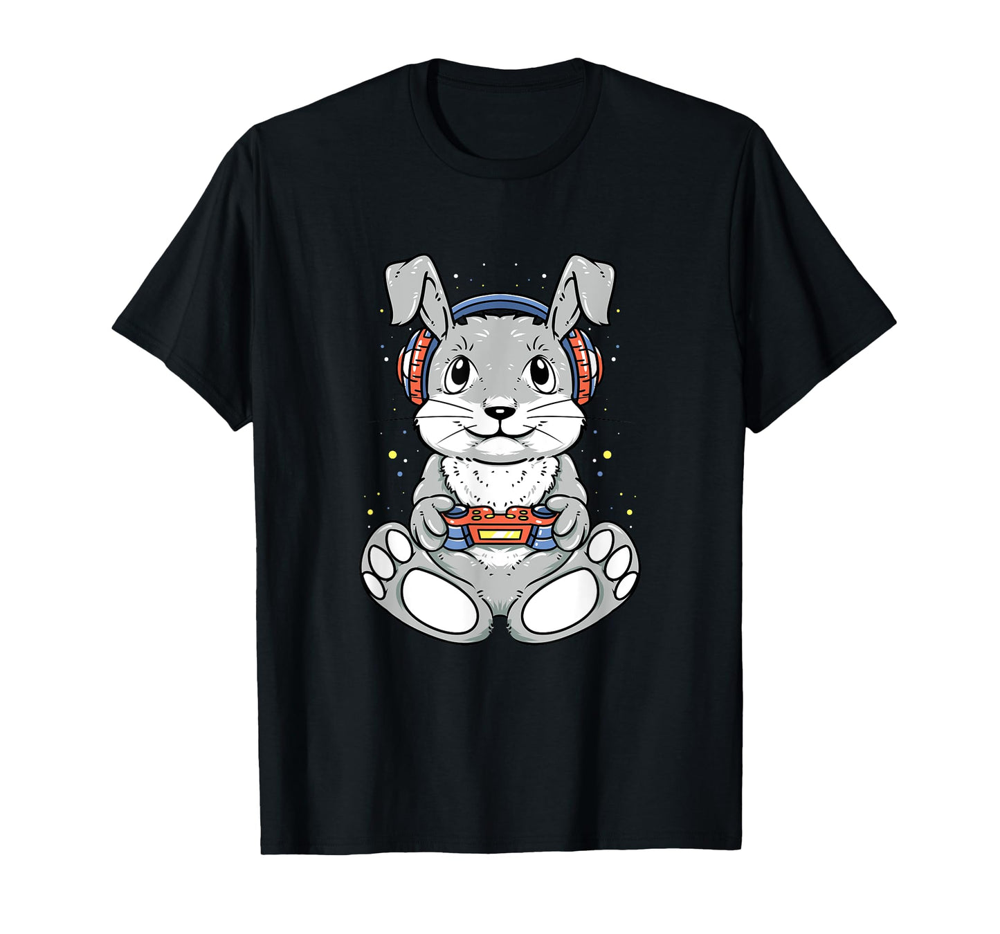 Happy Easter Day Bunny Funny Boys Girls Kids Gamer T-Shirt