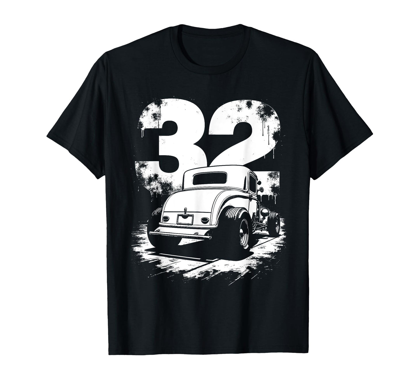 1932 American Classic 3 Window Deuce Coupe Hot Rod T-Shirt