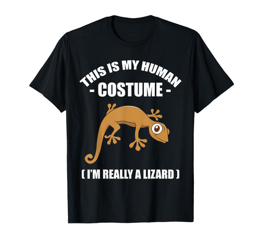 Silly Cute Halloween Lizard Costume For Toddlers Youths T-Shirt
