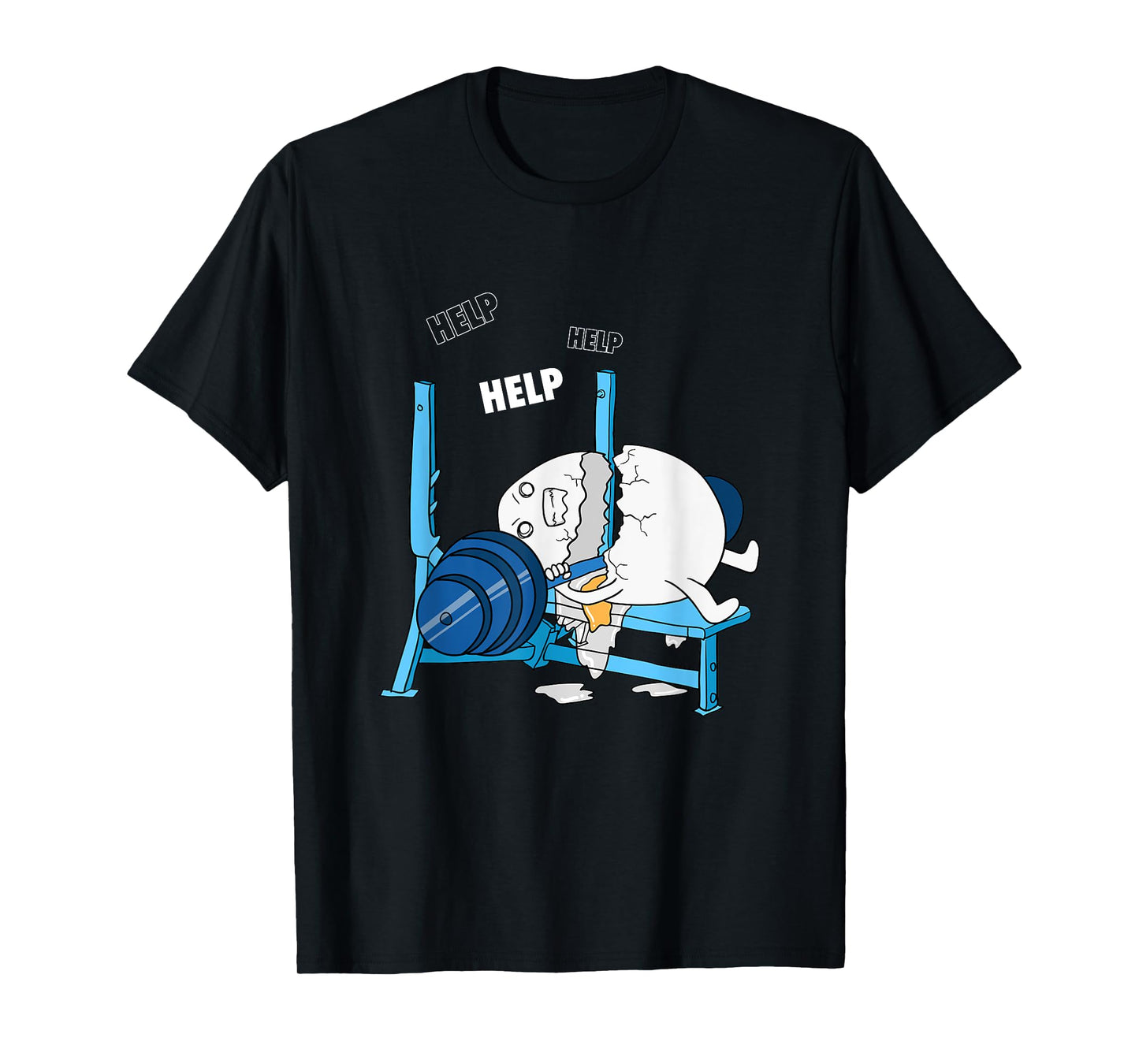 Funny Gym Powerlifting Bench Press Shirt T-Shirt