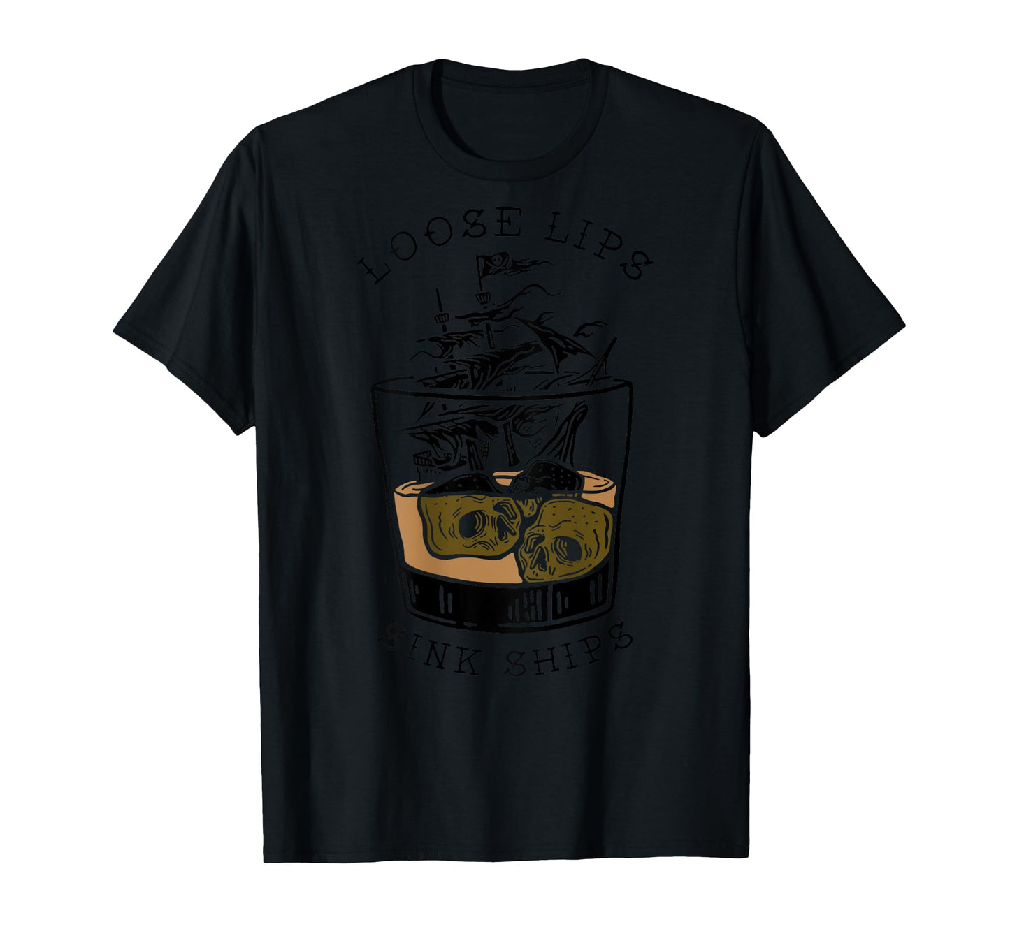 loose lips sink ships T-Shirt