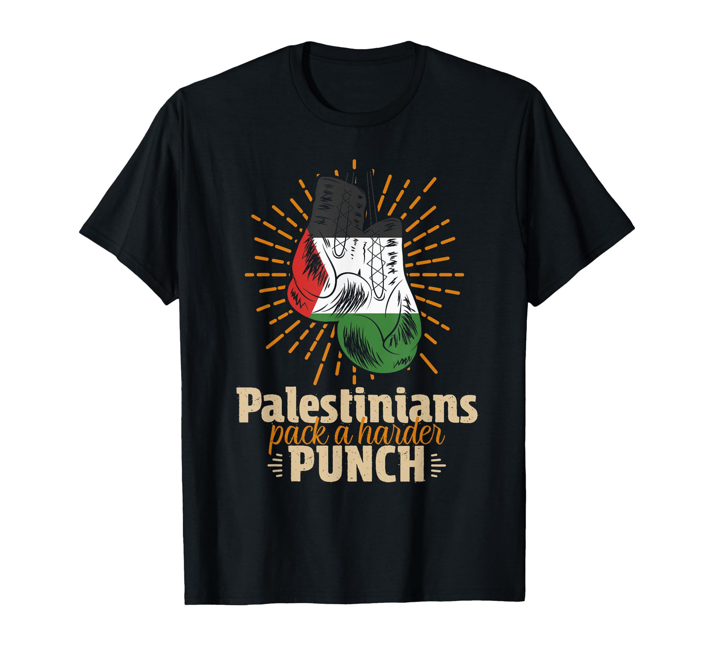 Palestine Palestinian Wrestling Boxing T-Shirt