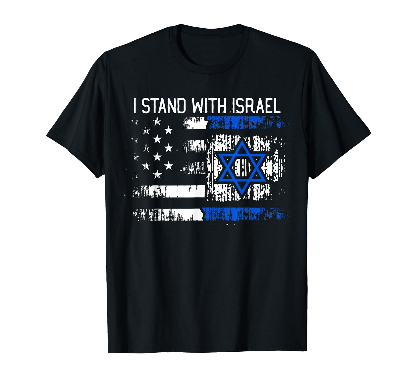 I Stand With Israel Jewish Support Group Matching T-Shirt