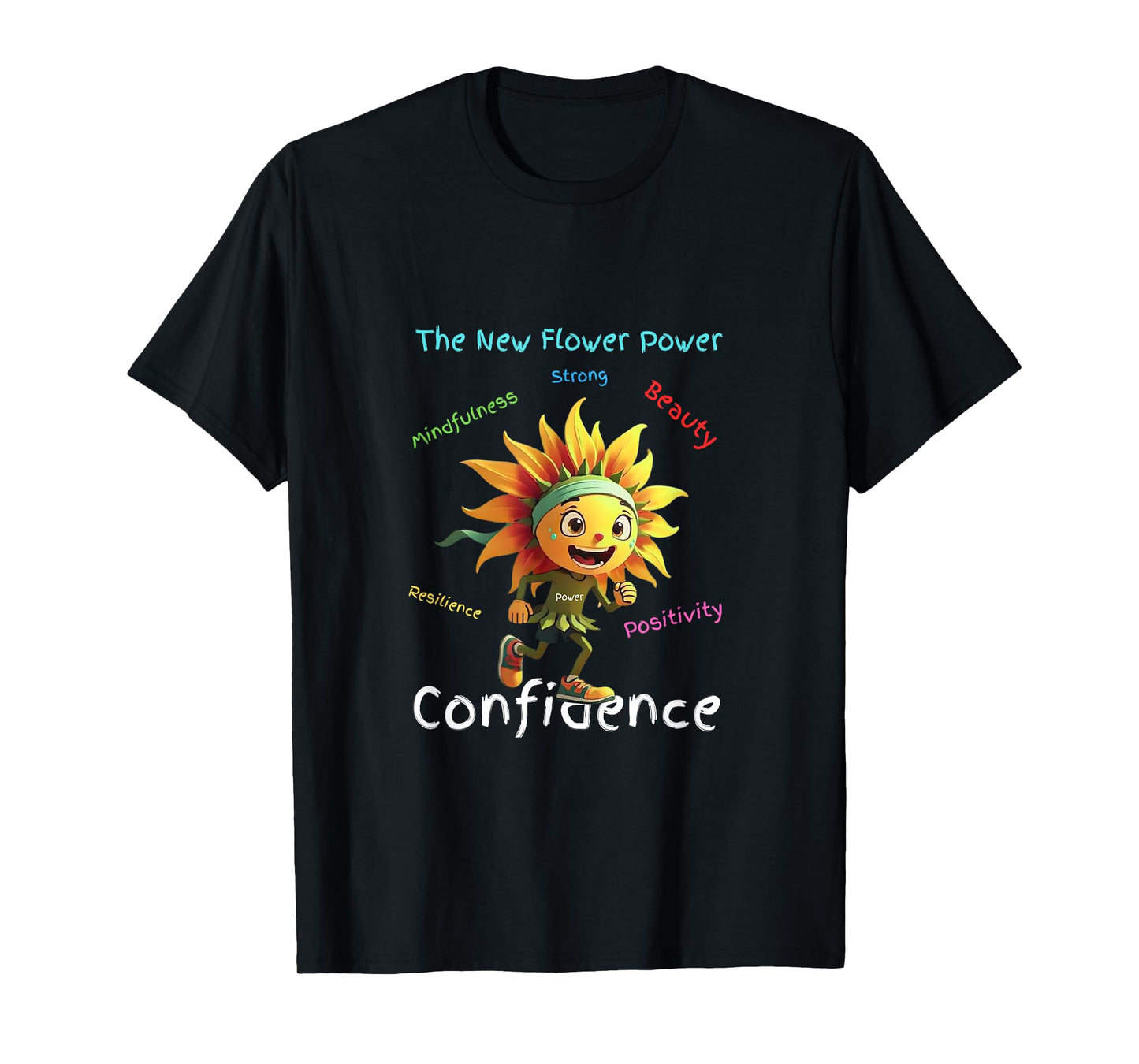 Sunflower New Flower Power Runner T-Shirt