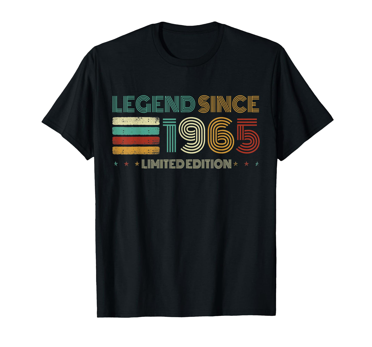 60 Years Old Legend Since 1965 60th Birthday T-Shirt