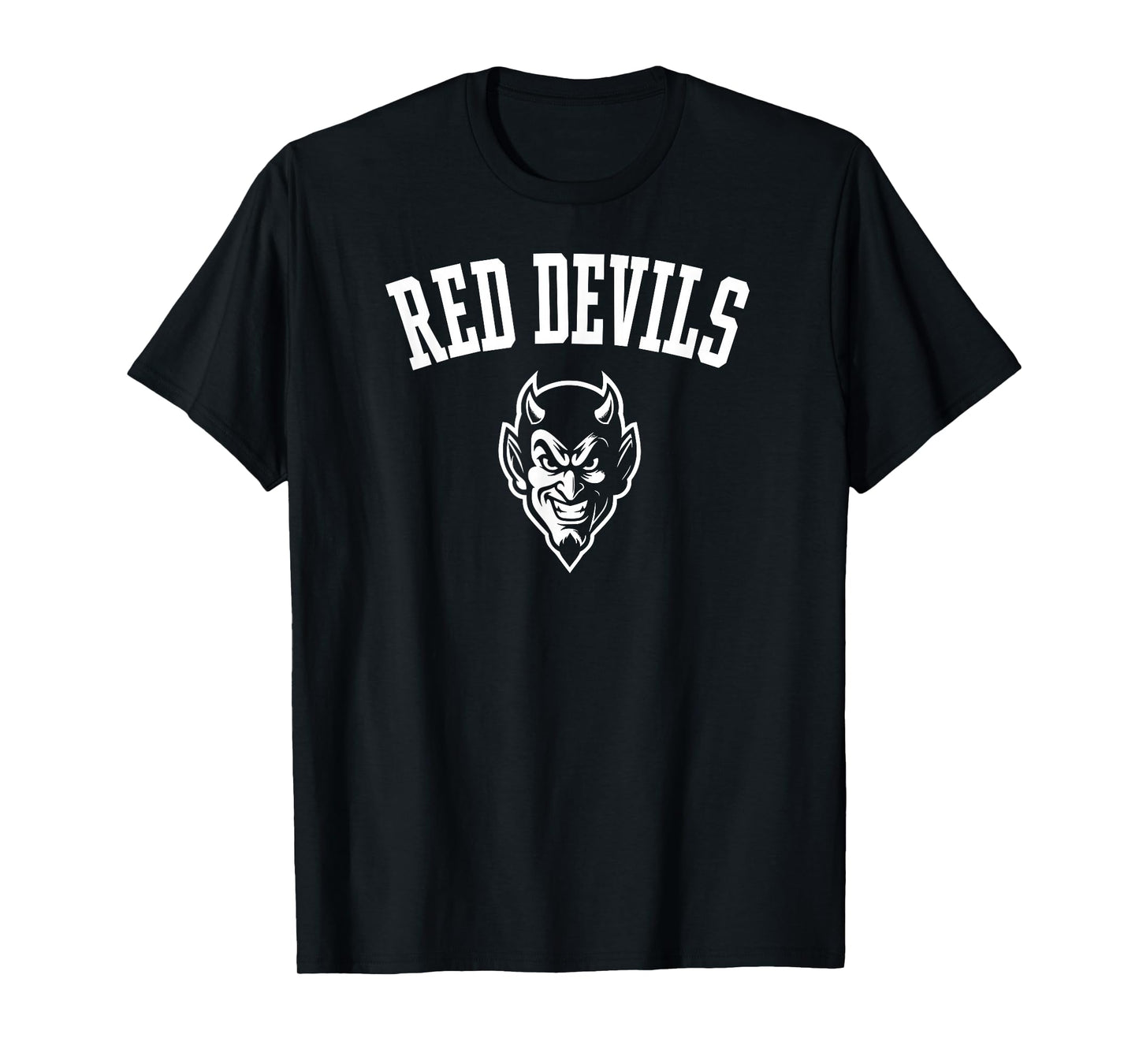 Red Devils Mascot for Youth Teams Players and Fans T-Shirt