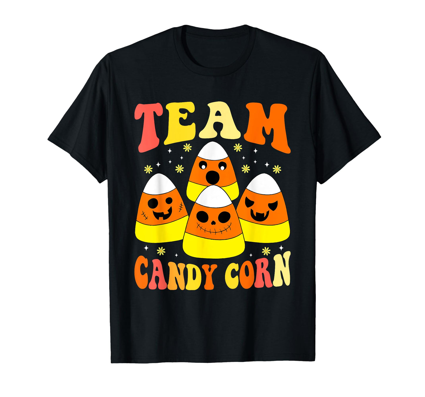 Team Candy Corn Funny Halloween T-Shirt
