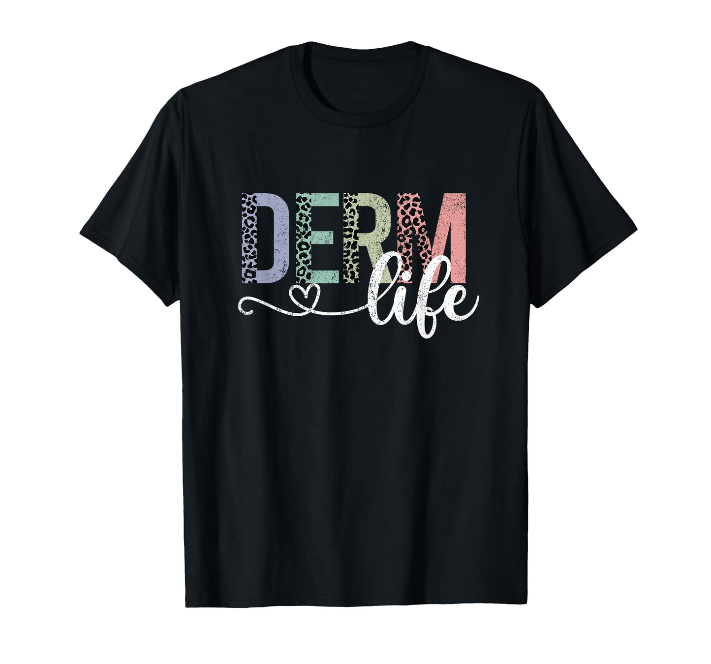Vintage Derm Life Dermatology Cosmetic Dermatologist T-Shirt