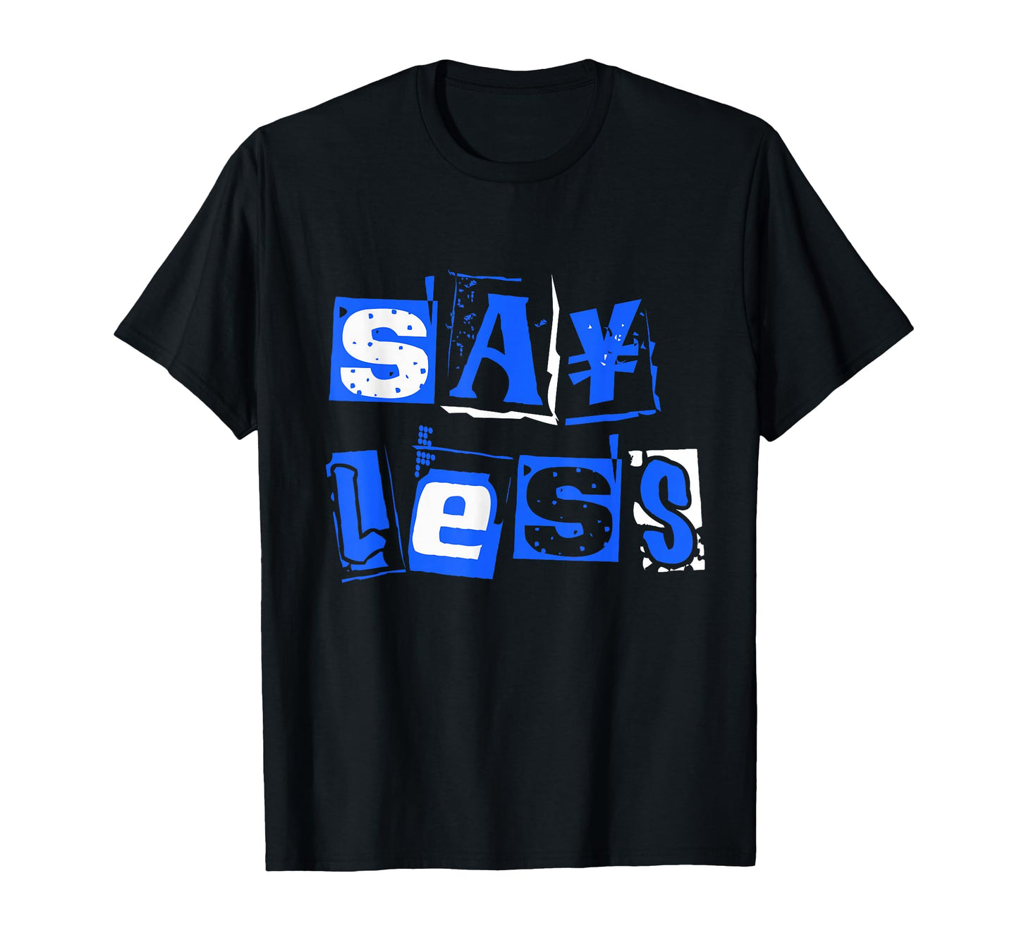 Blue Say Less Royal Blue Graphic T-Shirt