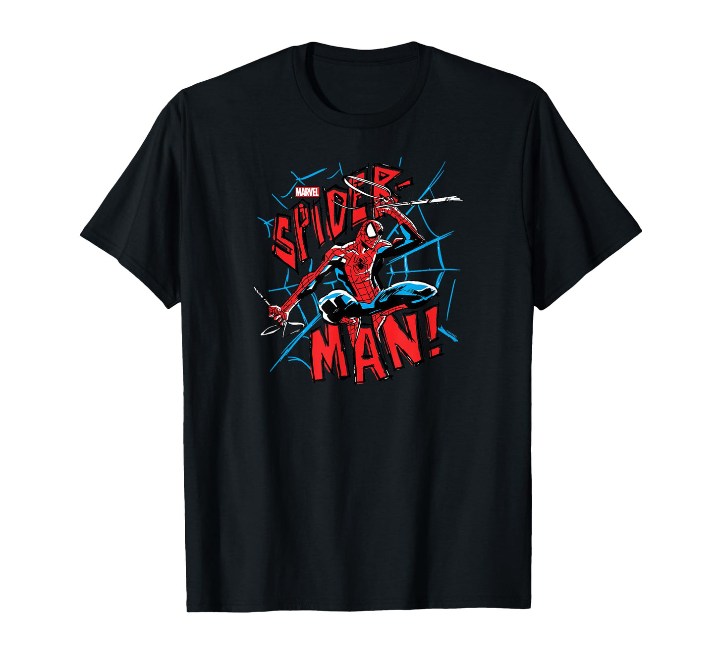 Spider-Man - Grunge Ink T-Shirt