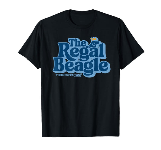 The Regal Beagle Vintage Three's Company 1980's Logo T-Shirt