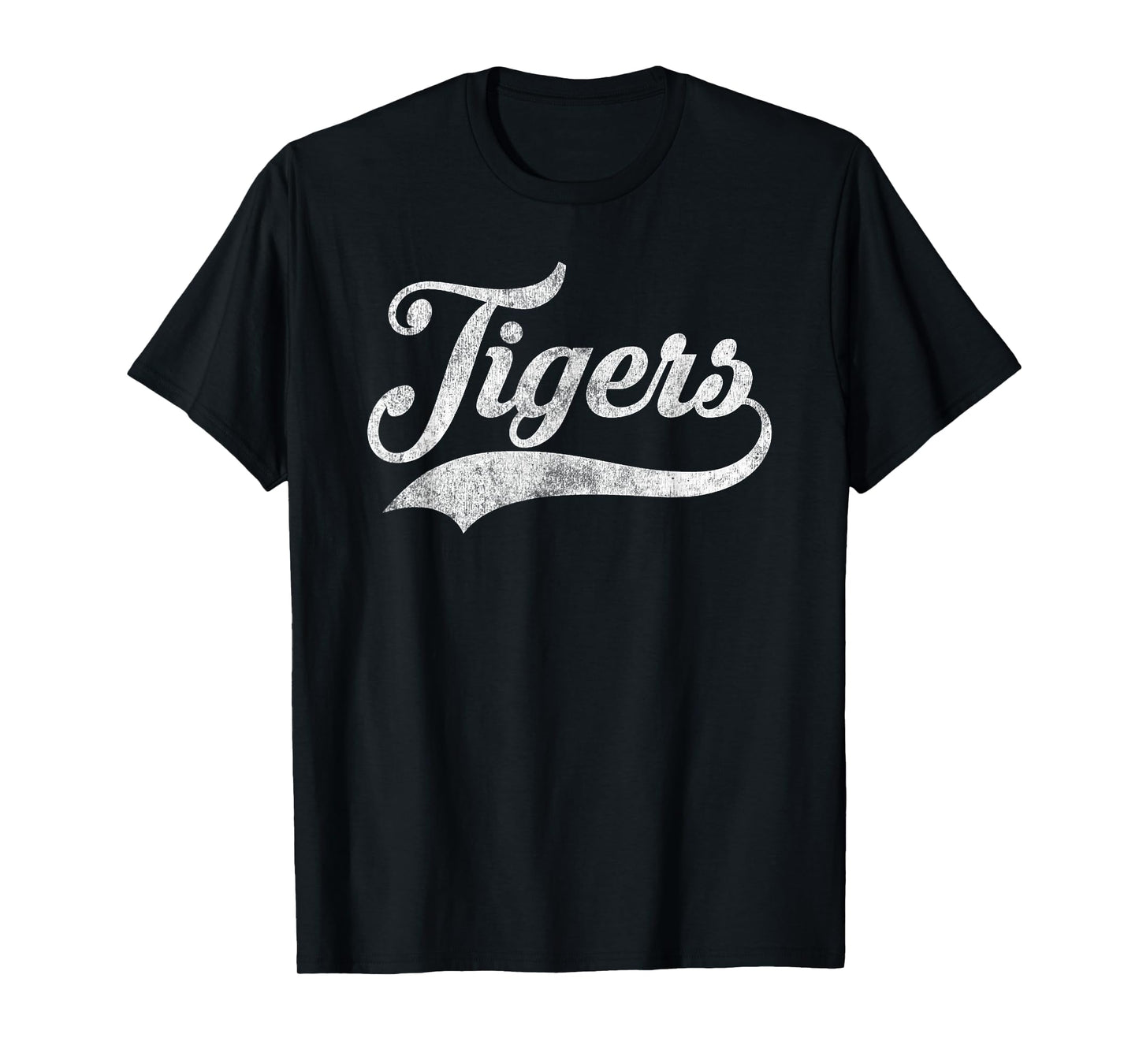 Retro Tigers School Sports Name for Men Women Kids T-Shirt
