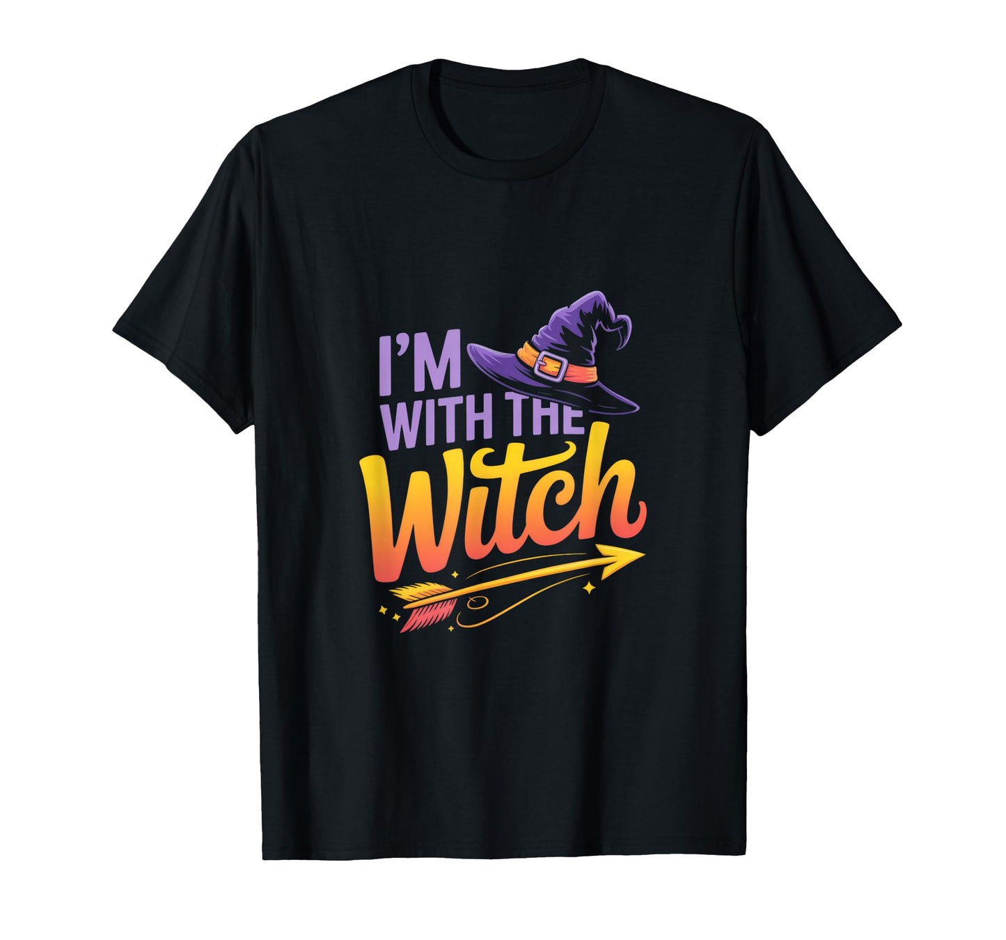 I'm with The Witch Halloween Fun for Party Lovers T-Shirt