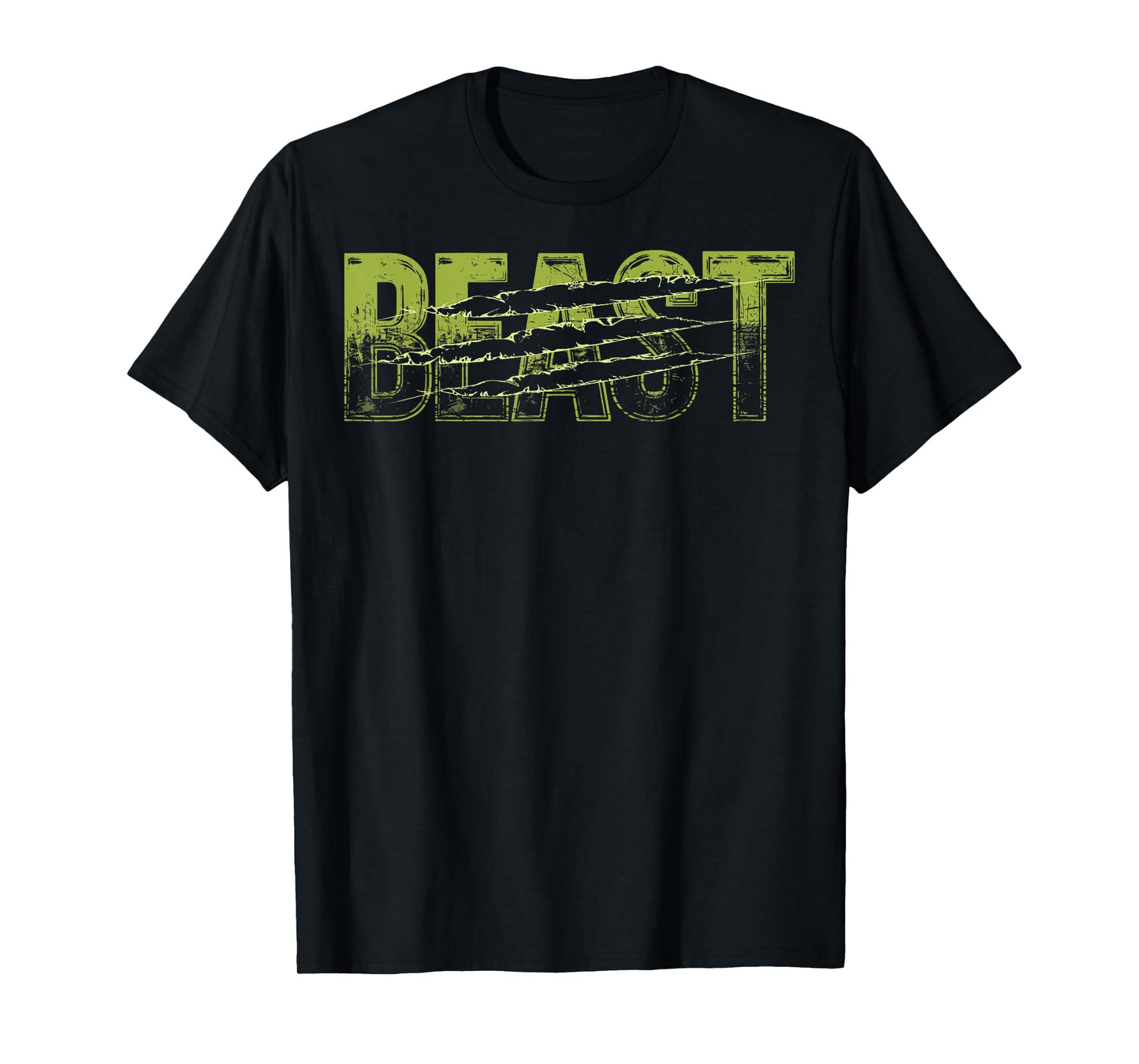 Gym Workout Training Beast Fitness Weight Loss Exercise T-Shirt