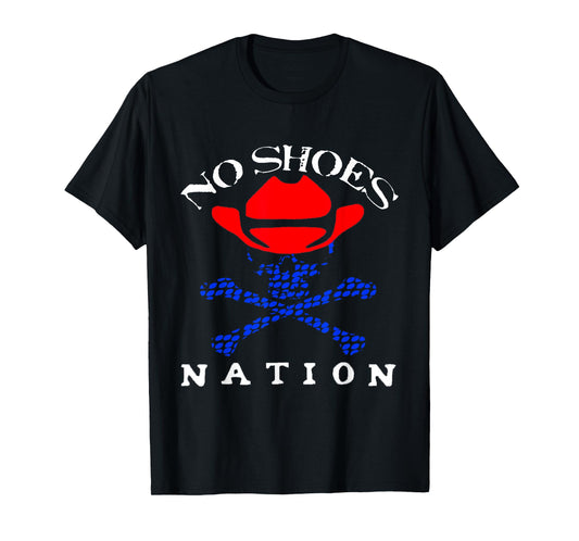 Funny Sayings Shoes,No Shoes No Nation Gifts T-Shirt
