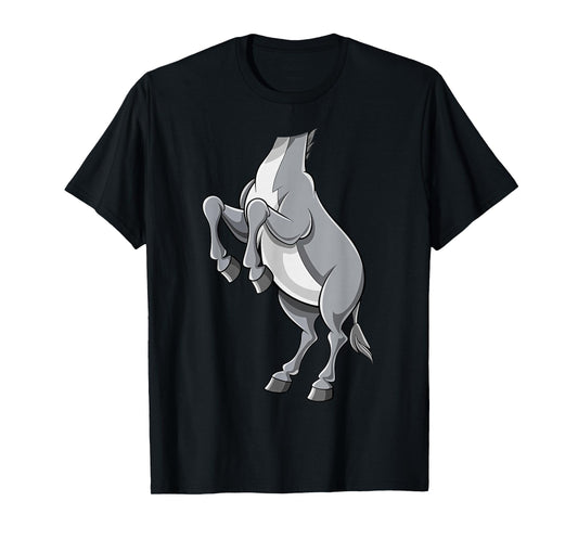 Donkey Shirt Adult Kids Men Women Donkey Costume T-Shirt