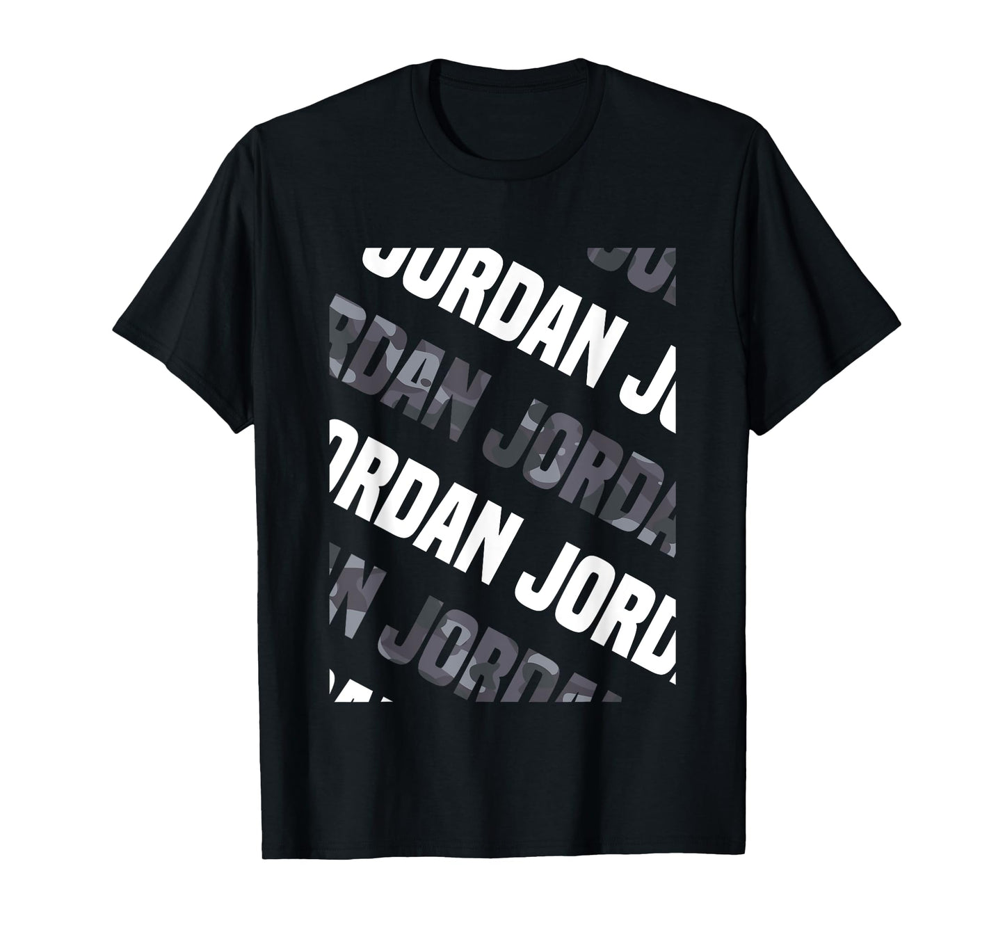 Jordan Camo Pattern Grey Camouflage T-Shirt