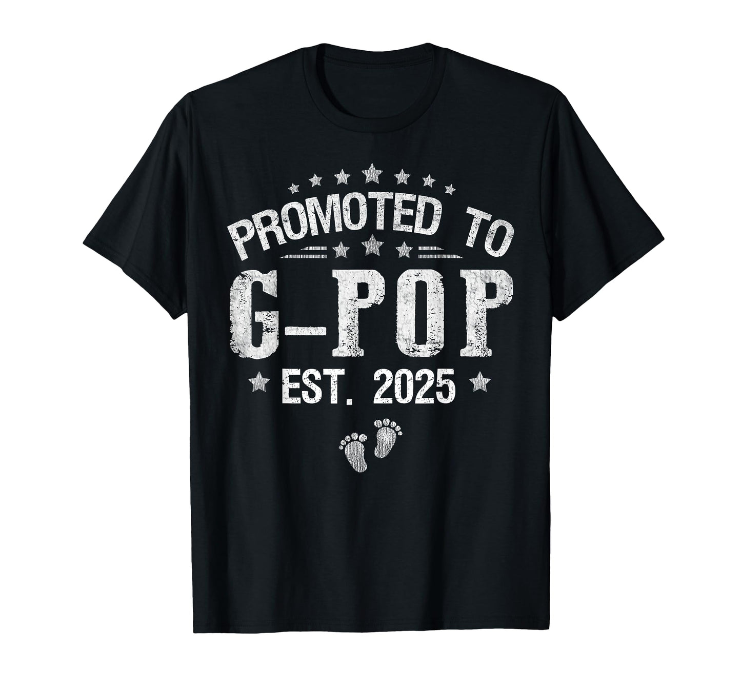 Promoted To G-Pop est.2025 Father's Day First time G-Pop T-Shirt