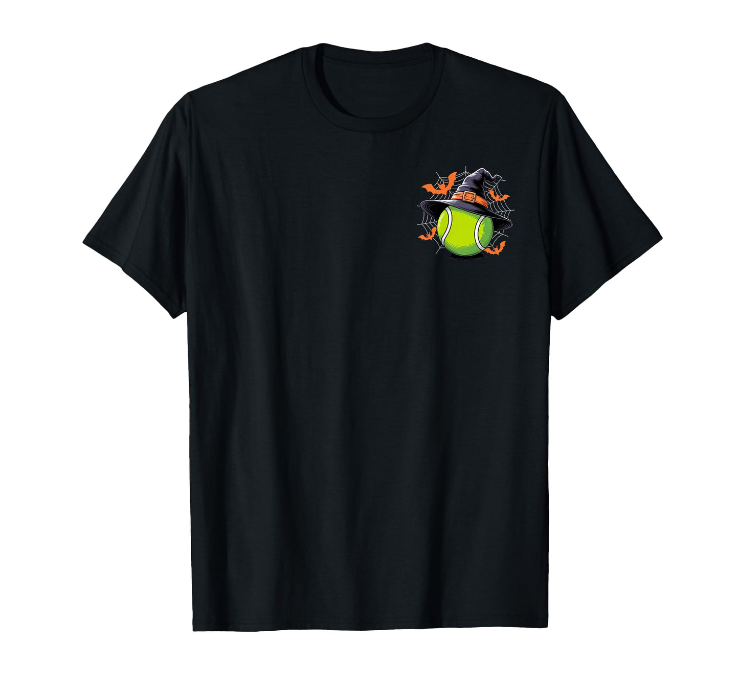 Tennis Witch Halloween for Sports Lovers Spooky Vibes T-Shirt
