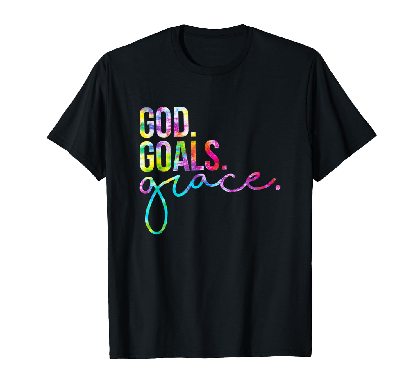 God Goals Grace, Christian Workout Tank, Christian Tee, Mom T-Shirt