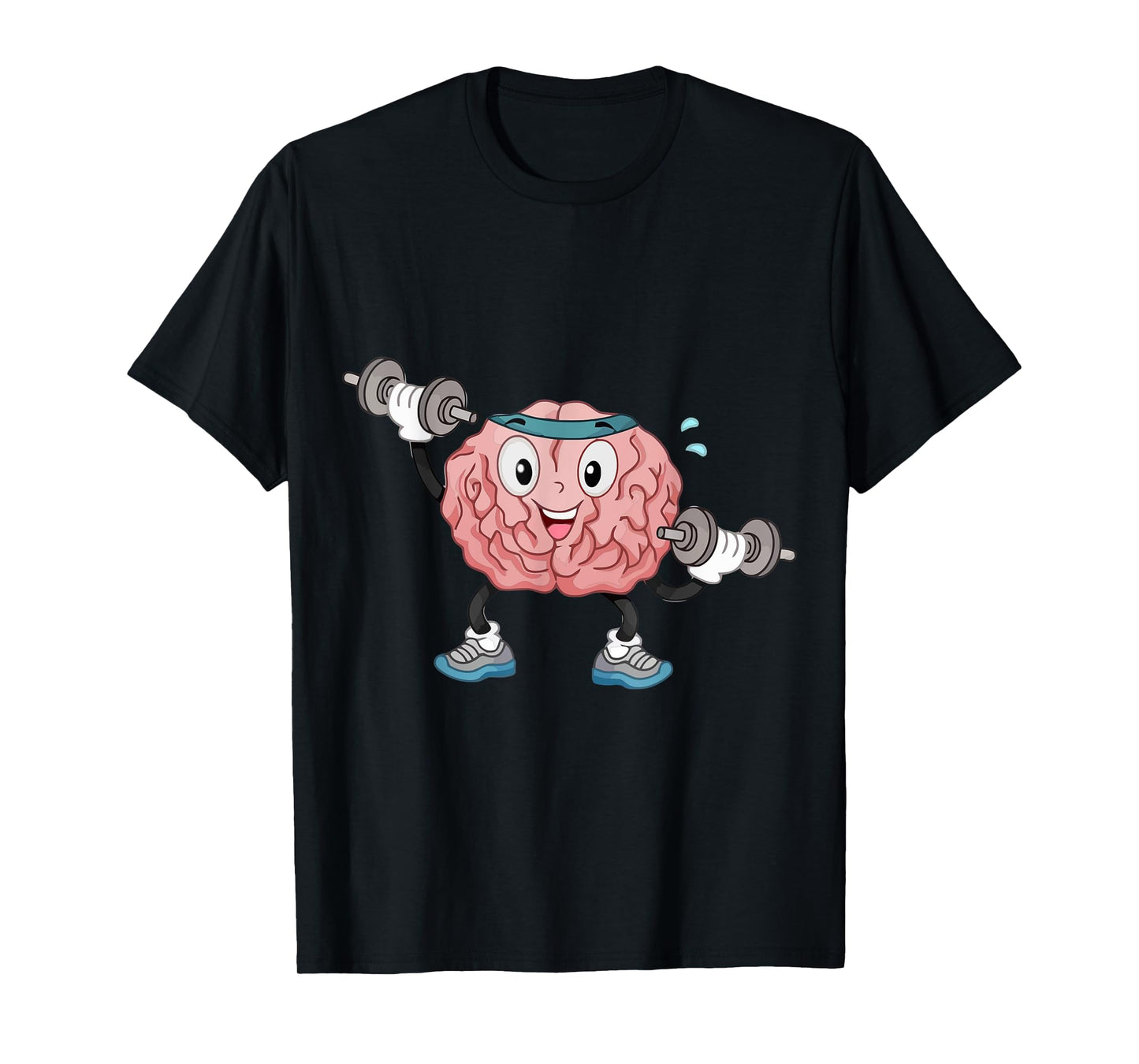 Exercise Your Brain - Work Out Your Brain Teacher Men Women Girls Kids T-Shirt