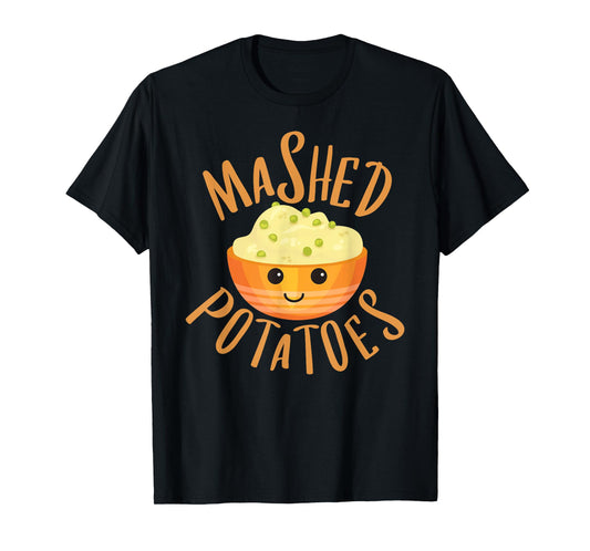 Mashed Potatoes & Gravy Matching Halloween Best Friends T-Shirt