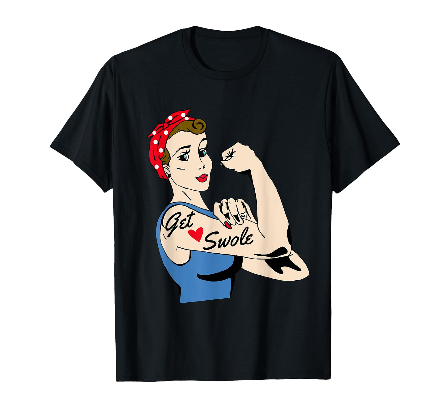 Funny Gym Exercise - Get Swole T-Shirt