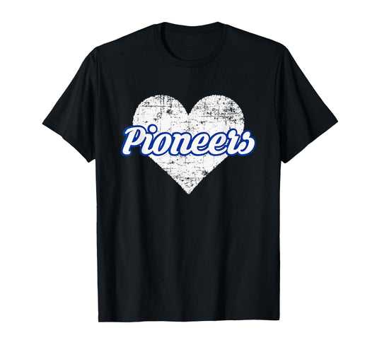 Leavenworth Pioneers Over Heart T-Shirt
