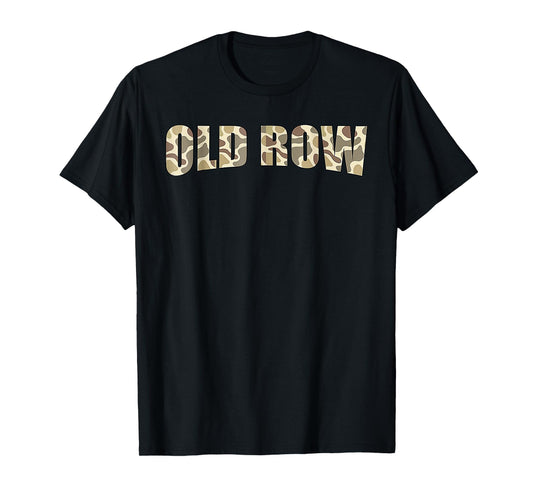 Retro Old Camo Row Funny Women Men Kids T-Shirt