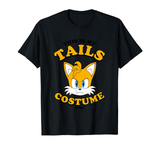 Sonic The Hedgehog Halloween This Is My Tails Costume T-Shirt