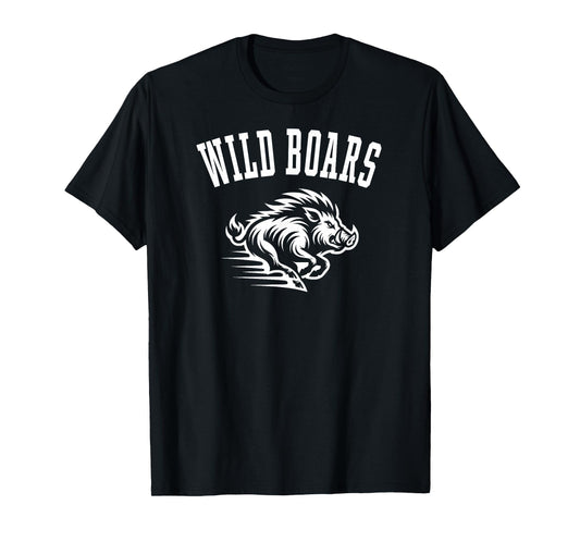 Wild Boars Mascot for Players and Fans T-Shirt