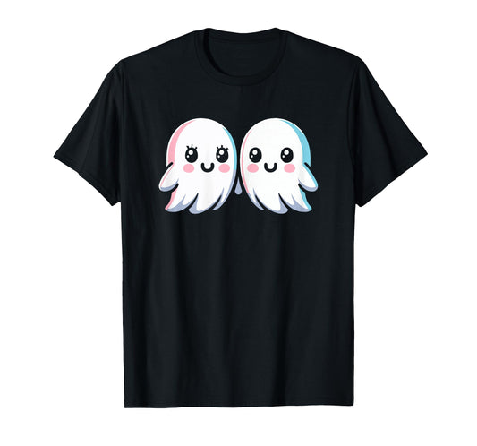 Female Ghost - Halloween T-Shirt