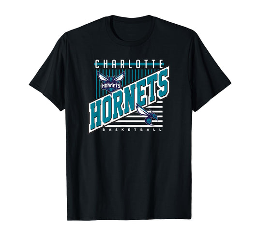 Charlotte Hornets NBA Rise Above T-Shirt - Men's, Women's, Kids' Unisex - Black - Small - Short Sleeve - Classic Fit - Polyester 100% - Imported - Sports Fan T-Shirt