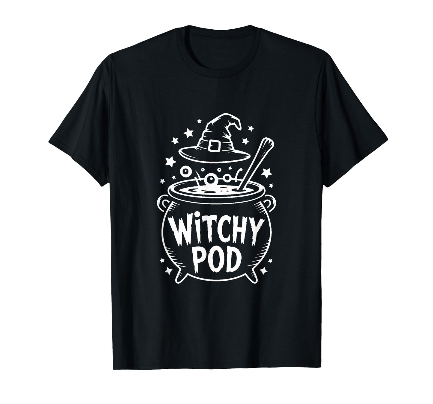 Kawaii Isopod Witch Cauldron Halloween T-Shirt