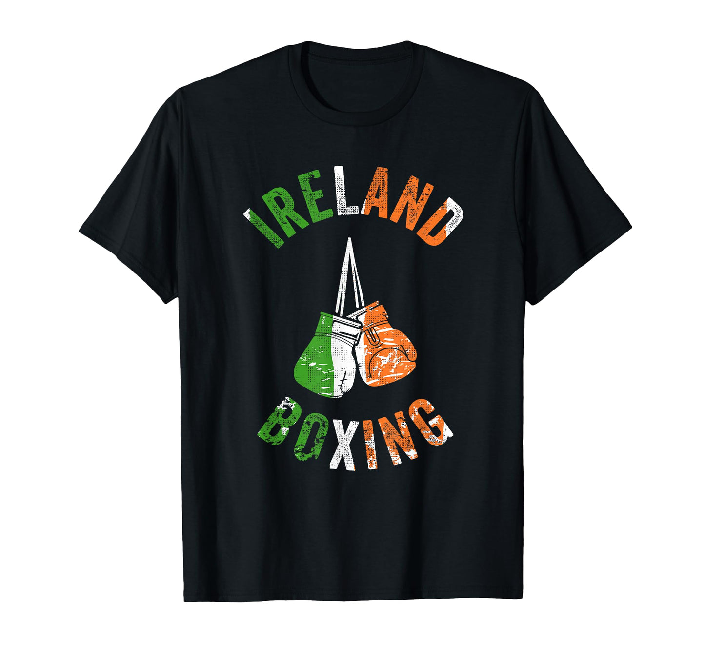 Ireland Boxing Shirt Flag Colors T-Shirt