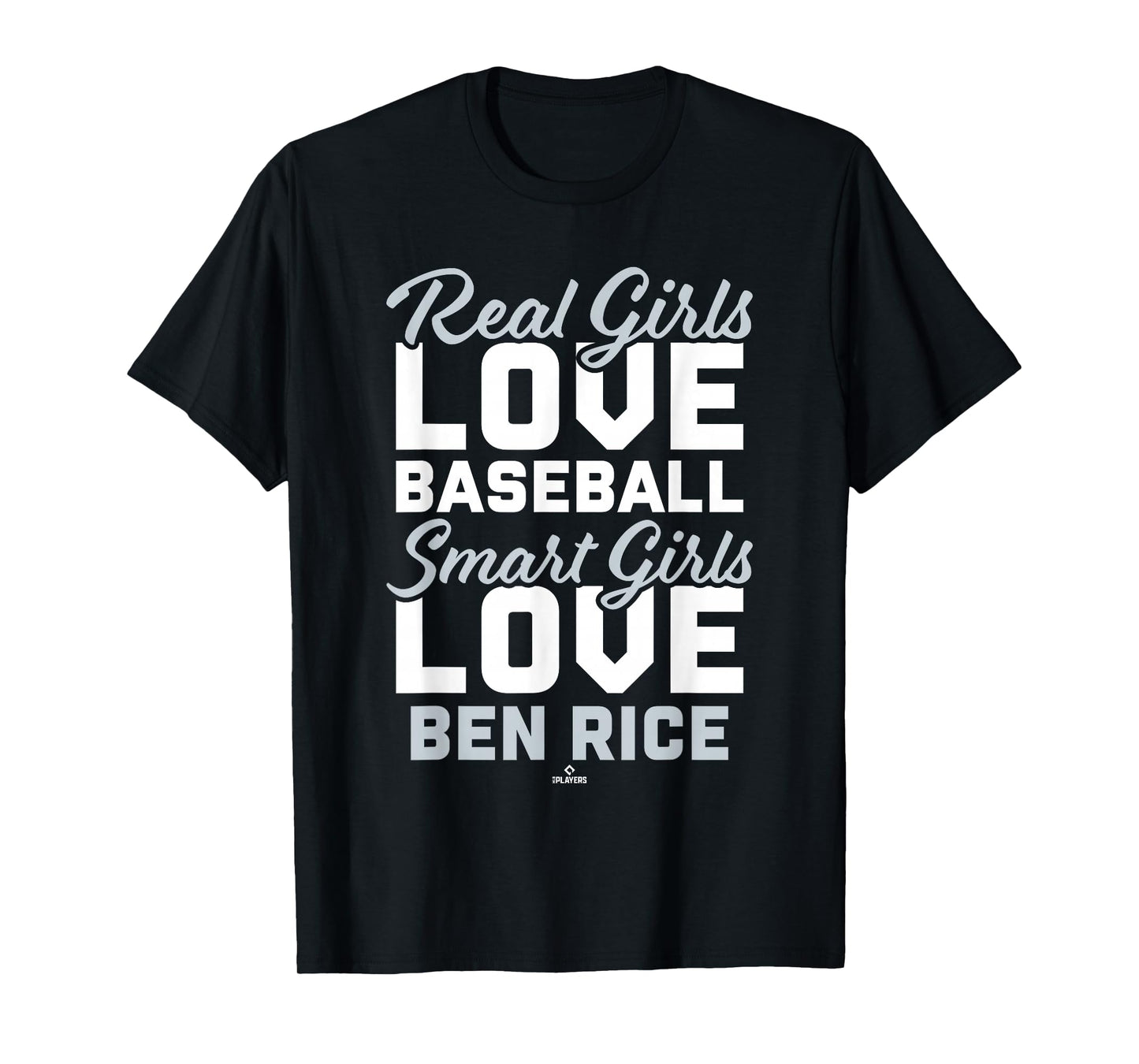 Smart Girls Love Ben Rice New York Baseball MLBPA T-Shirt