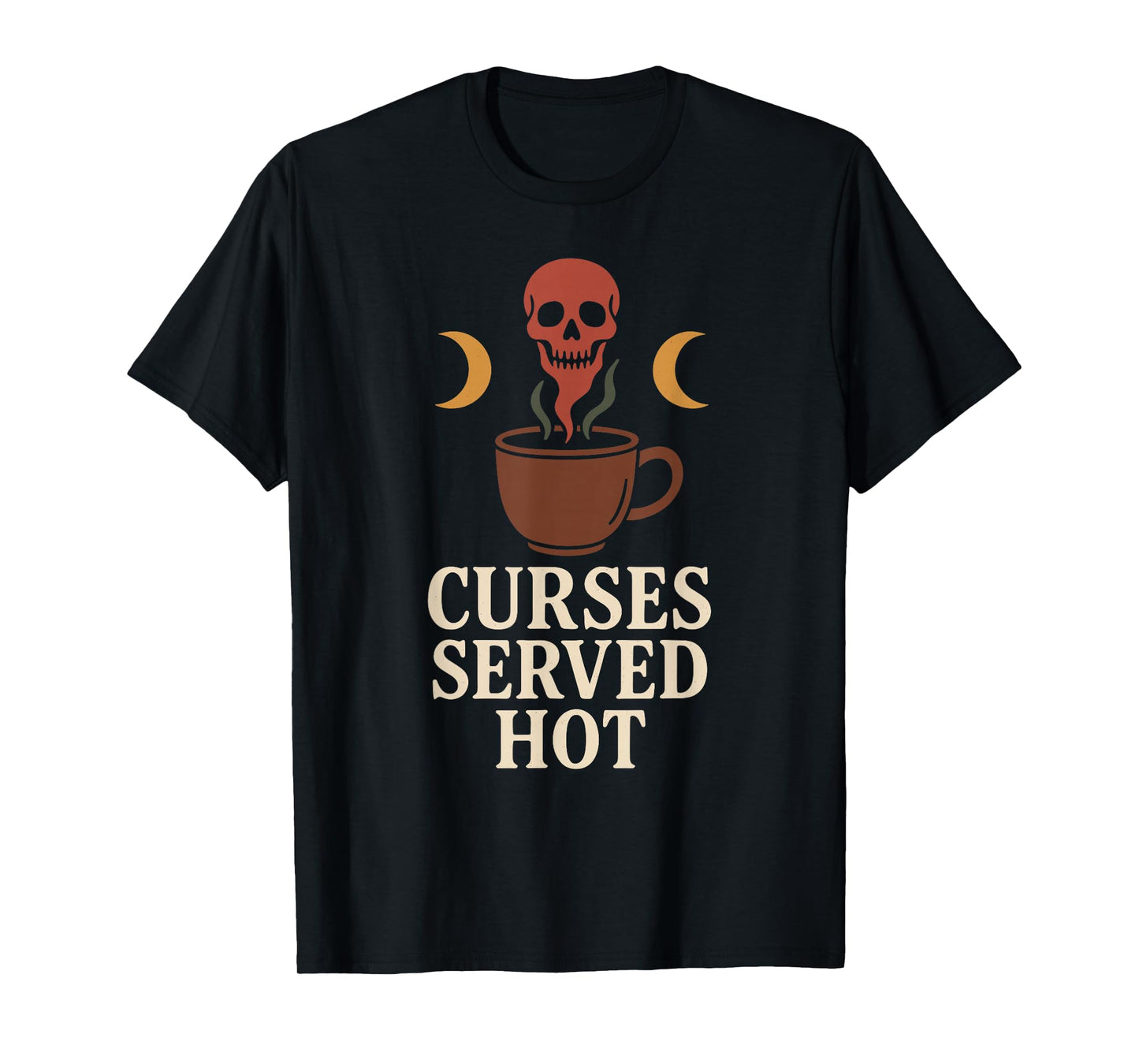 Kitchen Witch Herbs Magic Moonlight Cooking Pagan Vibes T-Shirt