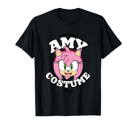Sonic The Hedgehog Halloween This Is My Amy Costume T-Shirt
