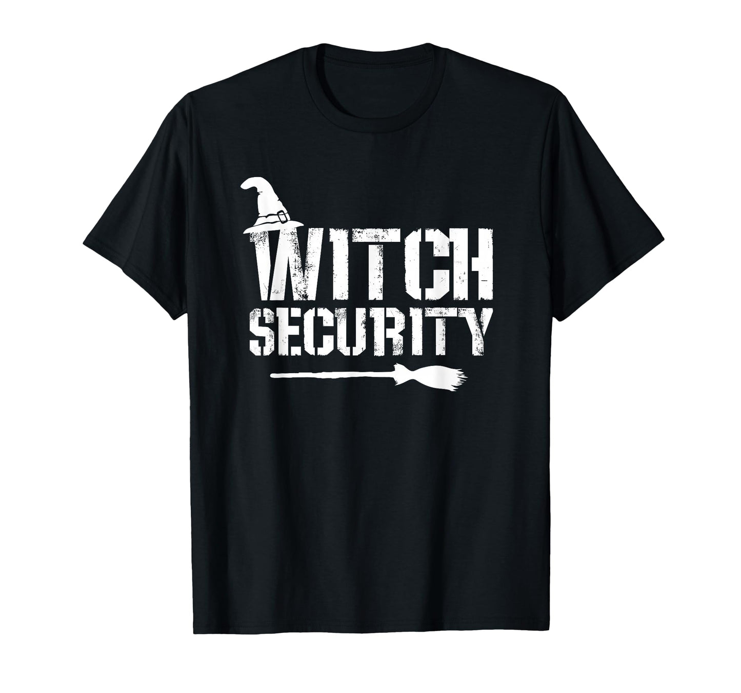 Witch Security Easy Husband of Witches Costume Boyfriend T-Shirt