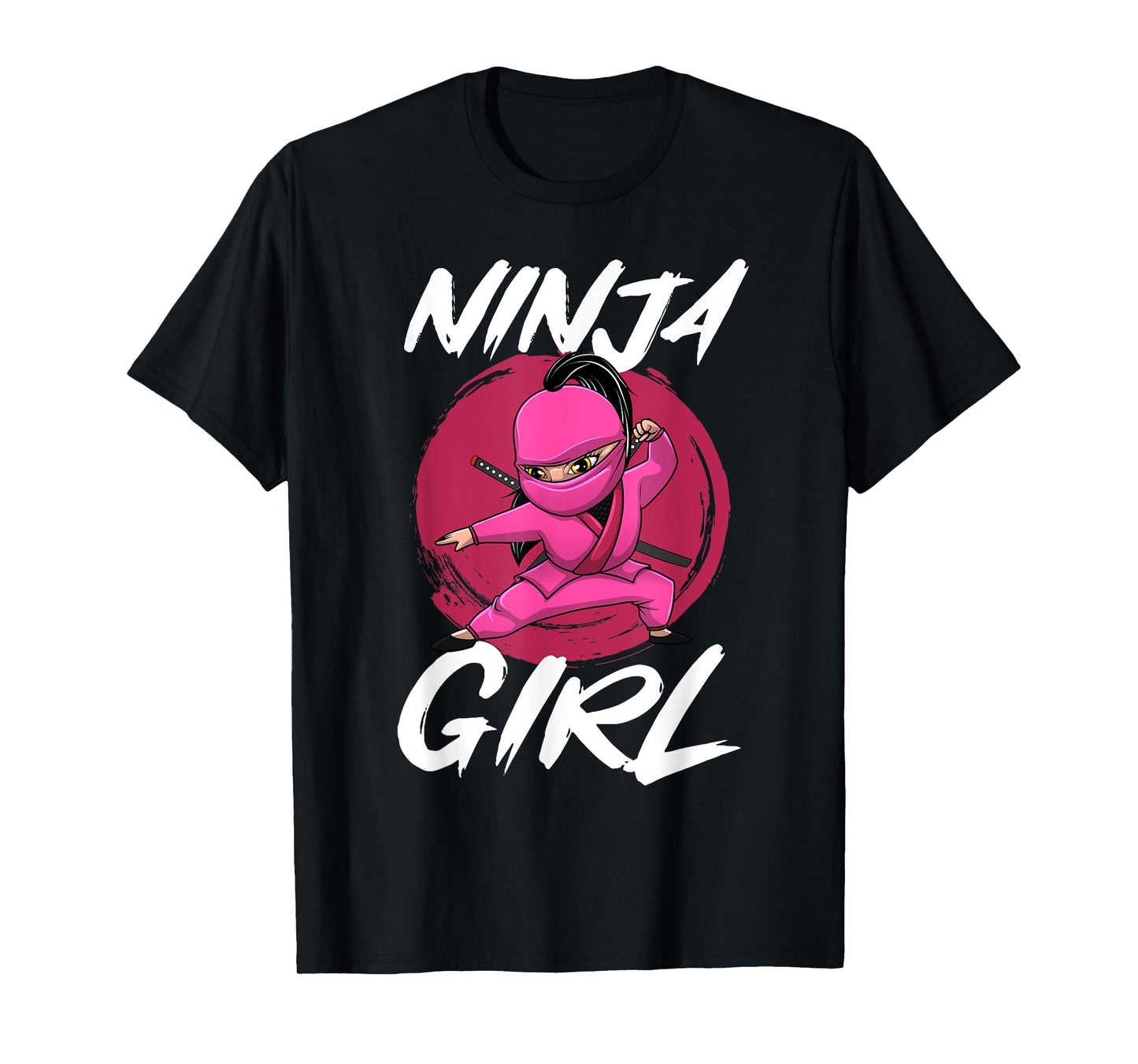Cool Ninja Art For Women Girls Shinobi Ninja Training Ninja T-Shirt