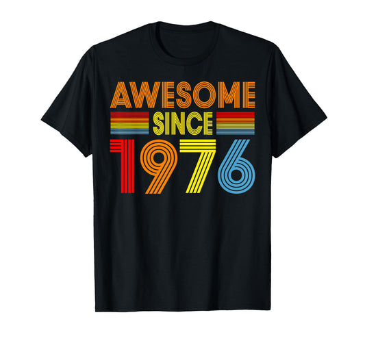 50 Year Old Bday Decorations Men 50yr 1976 50th Birthday T-Shirt