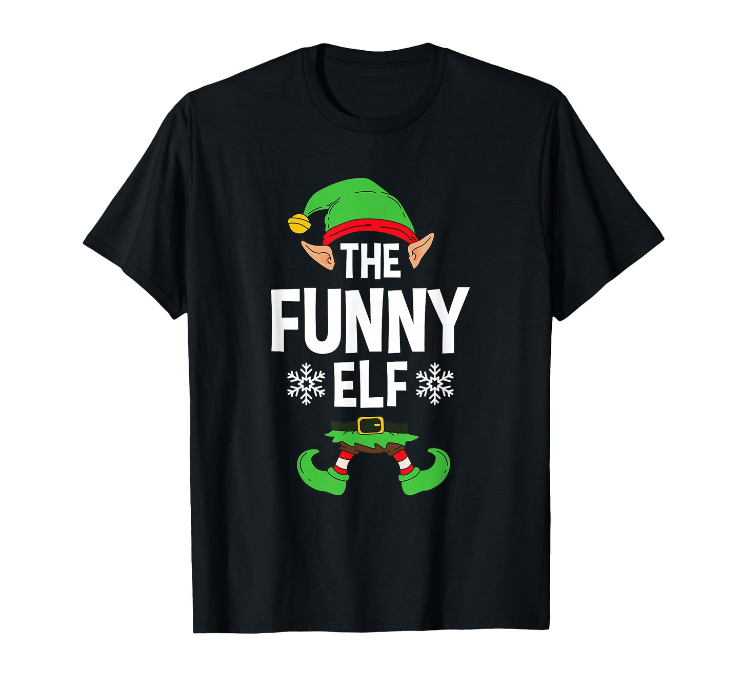 The Funny Elf Party Family Group Matching X-Mas Saying T-Shirt