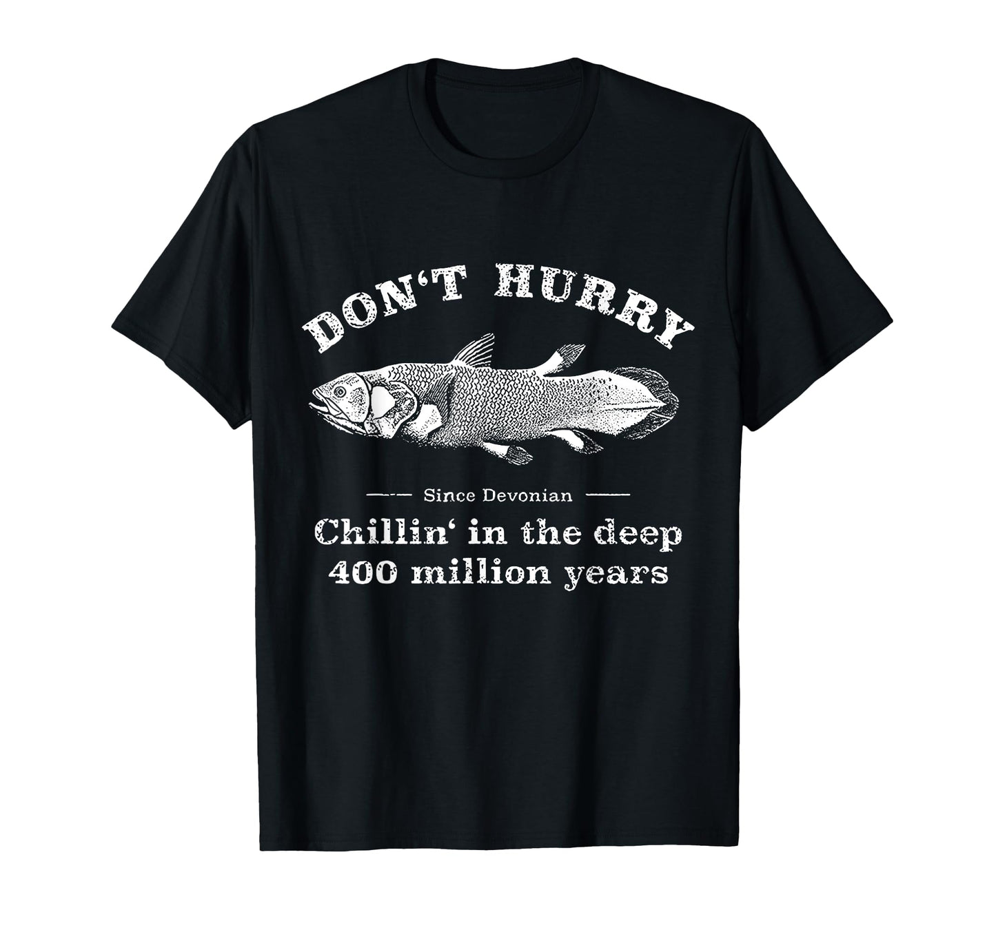 Don't Hurry Chillin' Japanese Coelacanths Fish T-Shirt